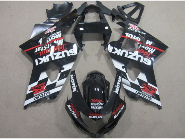 Suzuki GSXR 600 K4 2004-2005 - Noir Rouge Telefumia Movistar Suzuki GSXR 600 K4 2004-2005 - Noir Rouge Telefumia Movistar