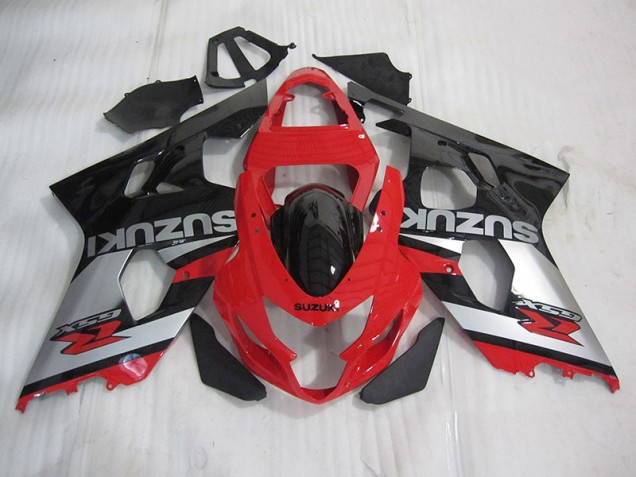 Suzuki GSXR 600 K4 2004-2005 - Rouge Noir Argent Suzuki GSXR 600 K4 2004-2005 - Rouge Noir Argent