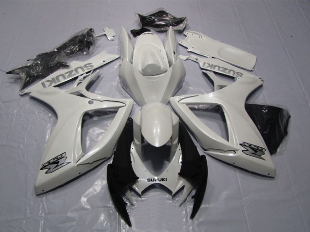 Suzuki GSXR 600 K6 2006-2007 - Blanc Suzuki GSXR 600 K6 2006-2007 - Blanc