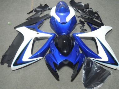 Suzuki GSXR 600 K6 2006-2007 - Bleu Blanc Noir