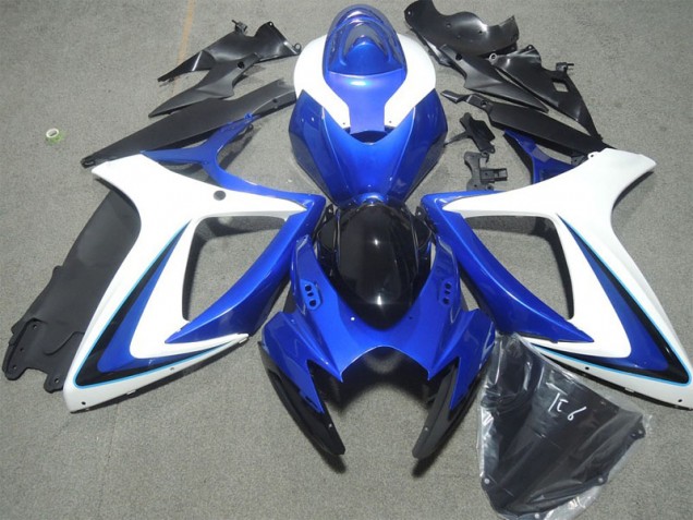 Suzuki GSXR 600 K6 2006-2007 - Bleu Blanc Noir Suzuki GSXR 600 K6 2006-2007 - Bleu Blanc Noir