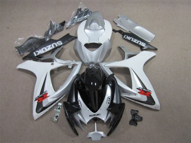 Suzuki GSXR 600 K6 2006-2007 - Noir Blanc