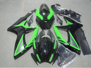 Suzuki GSXR 600 K6 2006-2007 - Noir Vert