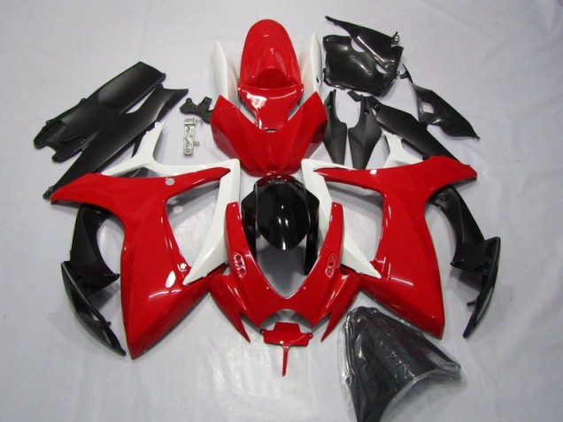 Suzuki GSXR 600 K6 2006-2007 - Rouge Noir Suzuki GSXR 600 K6 2006-2007 - Rouge Noir
