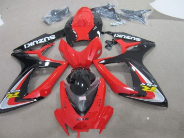 Suzuki GSXR 600 K6 2006-2007 - Rouge Noir