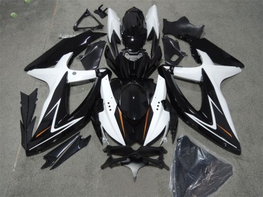 Suzuki GSXR 600 K8 2008-2010 - Noir Blanc