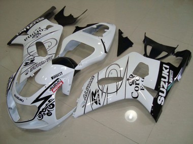 Suzuki GSXR 750 K1 K2 K3 2001-2003 - Blanc Alstare Motul