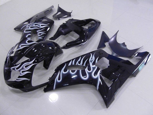 Suzuki GSXR 750 K1 K2 K3 2001-2003 - Bleu Blanc Flamme Suzuki GSXR 750 K1 K2 K3 2001-2003 - Bleu Blanc Flamme