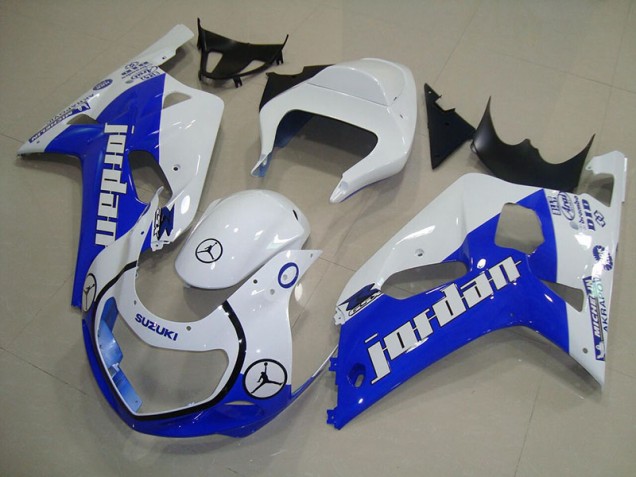 Suzuki GSXR 750 K1 K2 K3 2001-2003 - Bleu Blanc Jordan Suzuki GSXR 750 K1 K2 K3 2001-2003 - Bleu Blanc Jordan