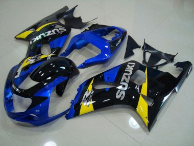 Suzuki GSXR 750 K1 K2 K3 2001-2003 - Bleu Noir