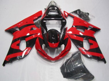 Suzuki GSXR 750 K1 K2 K3 2001-2003 - Noir Rouge