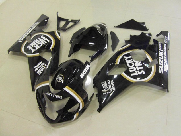 Suzuki GSXR 750 K4 2004-2005 - Noir Blanc Lucky Strike Motul Suzuki GSXR 750 K4 2004-2005 - Noir Blanc Lucky Strike Motul