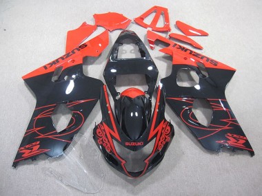 Suzuki GSXR 750 K4 2004-2005 - Rouge Noir