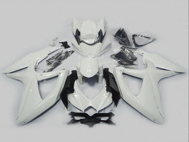 Suzuki GSXR 750 K8 2008-2010 - Blanc Suzuki GSXR 750 K8 2008-2010 - Blanc