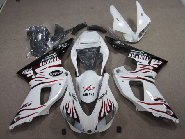 Yamaha R1 1998-1999 - Blanc Requin Yamaha R1 1998-1999 - Blanc Requin