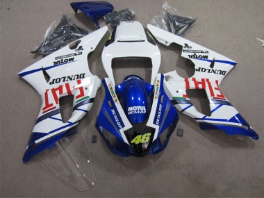 Yamaha R1 1998-1999 - Bleu Blanc Motul Dunlop 46