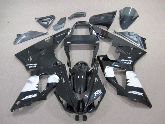 Yamaha R1 1998-1999 - Noir Blanc Décalque Yamaha R1 1998-1999 - Noir Blanc Décalque