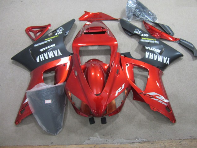 Yamaha R1 1998-1999 - Rouge Noir Blanc Décalque Yamaha R1 1998-1999 - Rouge Noir Blanc Décalque
