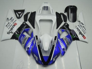 Yamaha R1 2000-2001 - Bleu Blanc ENEOS Monster