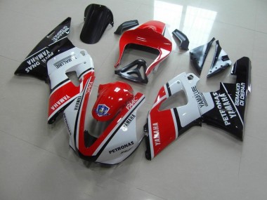Yamaha R1 2000-2001 - Rouge Blanc Yamalube Courses