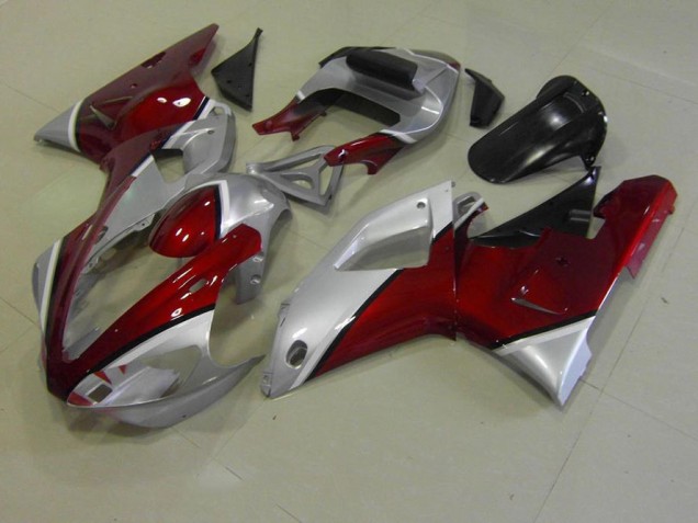 Yamaha R1 2000-2001 - Rouge et Argent Yamaha R1 2000-2001 - Rouge et Argent