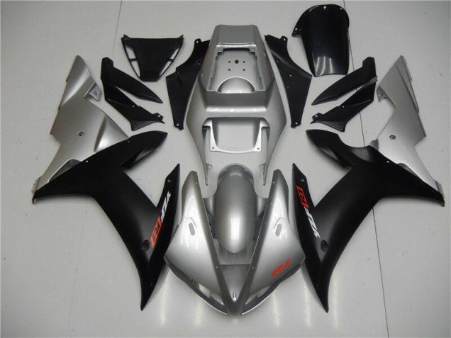 Yamaha R1 2002-2003 - Argent Noir Yamaha R1 2002-2003 - Argent Noir