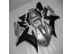 Yamaha R1 2002-2003 - Argent Noir Yamaha R1 2002-2003 - Argent Noir