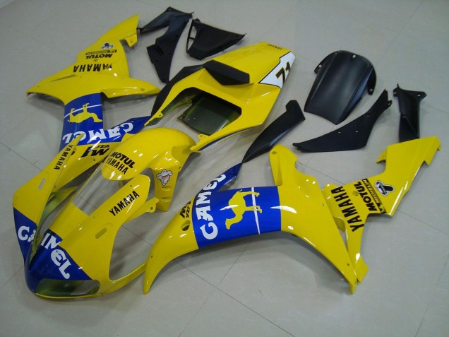 Yamaha R1 2002-2003 - Bleu Jaune Yamaha R1 2002-2003 - Bleu Jaune