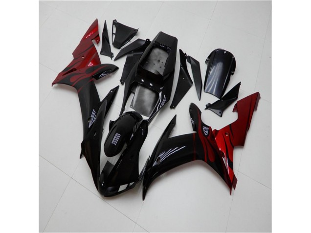 Yamaha R1 2002-2003 - Noir Rouge Yamaha R1 2002-2003 - Noir Rouge