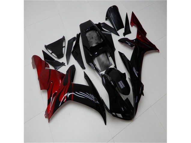 Yamaha R1 2002-2003 - Noir Rouge Yamaha R1 2002-2003 - Noir Rouge
