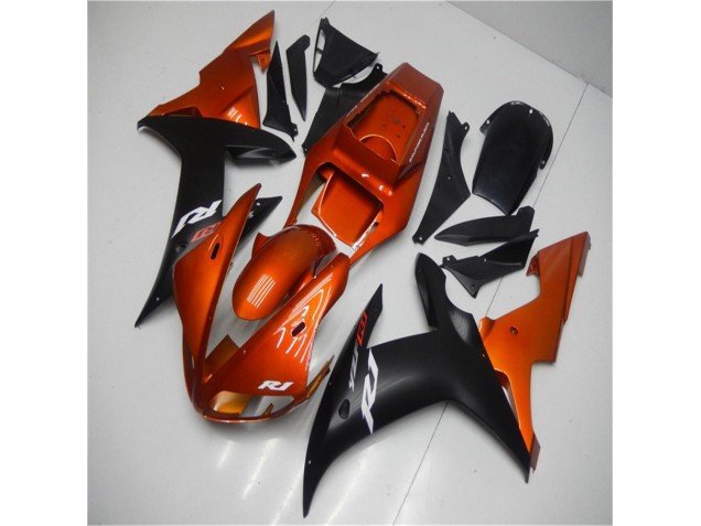 Yamaha R1 2002-2003 - Orange Noir Yamaha R1 2002-2003 - Orange Noir