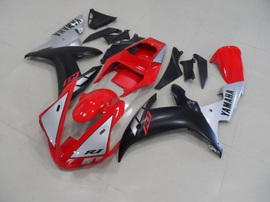 Yamaha R1 2002-2003 - Rouge Matte Argent