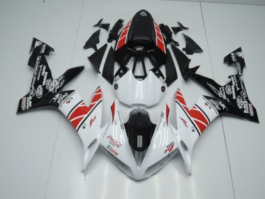 Yamaha R1 2004-2006 - Blanc Noir Décalque