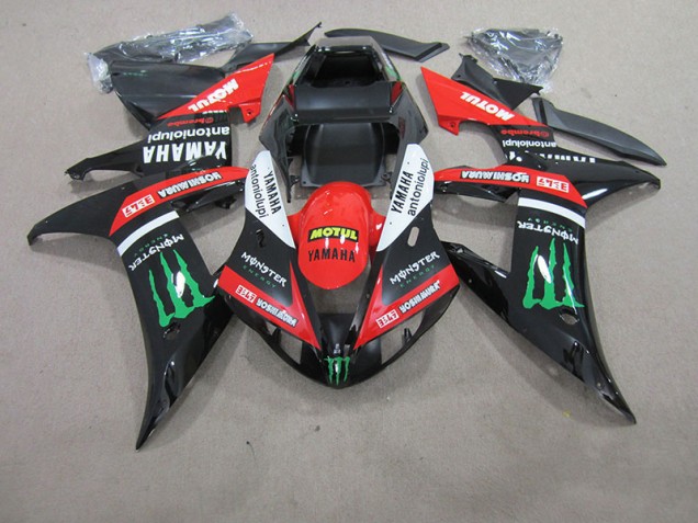 Yamaha R1 2004-2006 - Rouge Blanc Noir Motul Yamaha R1 2004-2006 - Rouge Blanc Noir Motul
