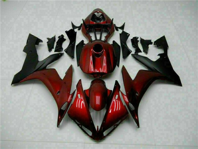 Yamaha R1 2004-2006 - Rouge Noir Yamaha R1 2004-2006 - Rouge Noir