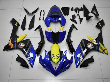 Yamaha R1 2007-2008 - Bleu Requin