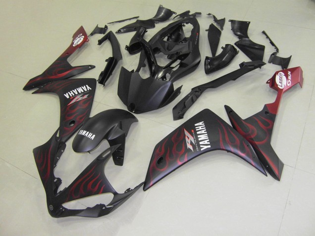 Yamaha R1 2007-2008 - Matte Rouge Flamme Yamaha R1 2007-2008 - Matte Rouge Flamme