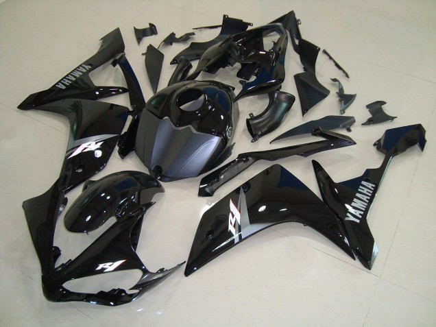 Yamaha R1 2007-2008 - Noir Brillant Blanc Yamaha R1 2007-2008 - Noir Brillant Blanc