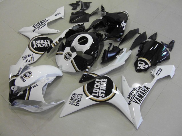 Yamaha R1 2007-2008 - Noir Lucky Strike Yamaha R1 2007-2008 - Noir Lucky Strike