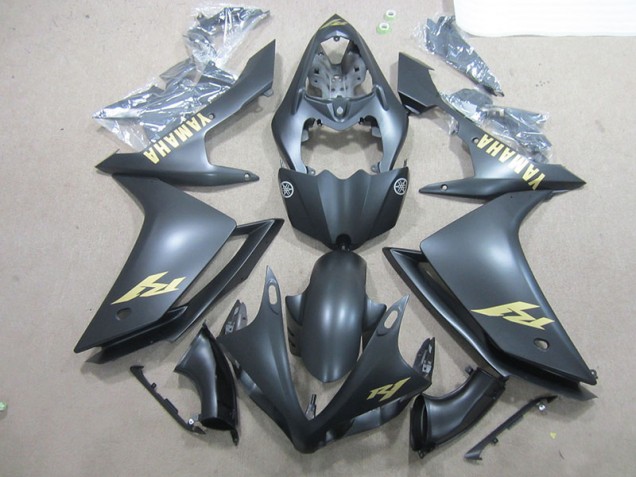 Yamaha R1 2007-2008 - Noir Or Décalque Yamaha R1 2007-2008 - Noir Or Décalque