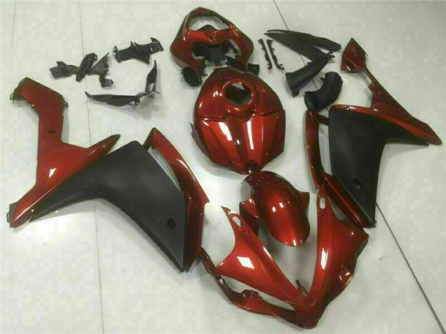Yamaha R1 2007-2008 - Rouge Noir Yamaha R1 2007-2008 - Rouge Noir