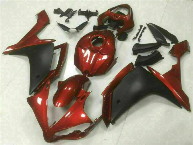 Yamaha R1 2007-2008 - Rouge Noir Yamaha R1 2007-2008 - Rouge Noir