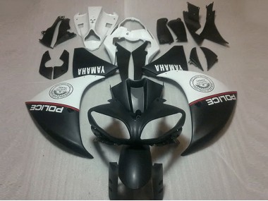 Yamaha R1 2009-2011 - Noir Mat Blanc