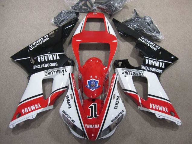 Yamaha R1 2009-2011 - Rouge Blanc Noir Yamaha R1 2009-2011 - Rouge Blanc Noir