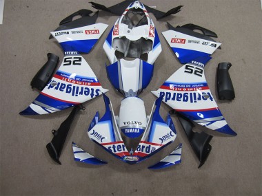 Yamaha R1 2012-2014 - Blanc Bleu Volvo Sterilgarda 25