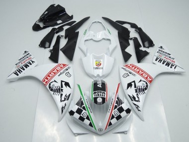 Yamaha R1 2012-2014 - Blanc Noir Abrath