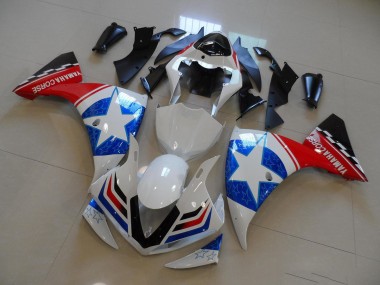 Yamaha R1 2012-2014 - Blanc Noir Ducati Star