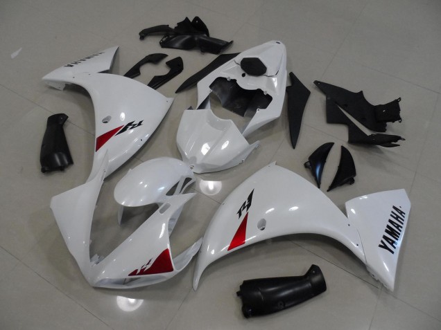 Yamaha R1 2012-2014 - Blanc Noir Yamaha R1 2012-2014 - Blanc Noir