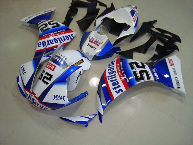 Yamaha R1 2012-2014 - Blanc Noir Sterilgarda Yamaha R1 2012-2014 - Blanc Noir Sterilgarda
