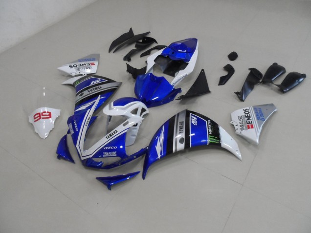 Yamaha R1 2012-2014 - Bleu Blanc Yamaha R1 2012-2014 - Bleu Blanc